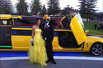 Bumblebee Camaro Limousine by Showtime Limousines Perth